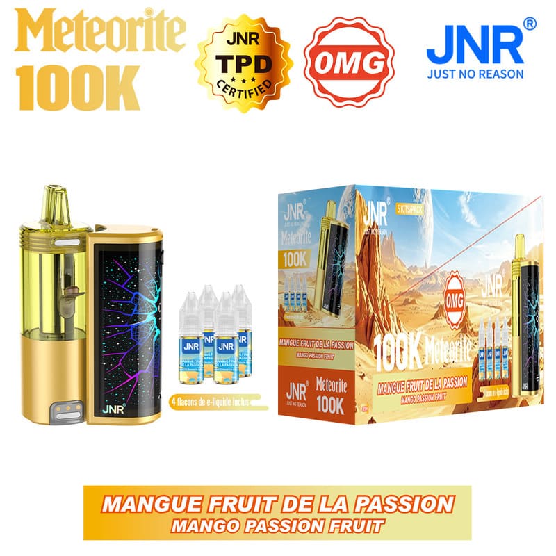 Meteorite 100K + 4x10ml 0mg – Image 2
